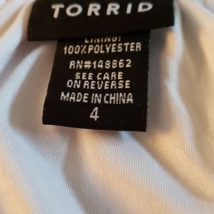 TORRID plus size dressy tunic